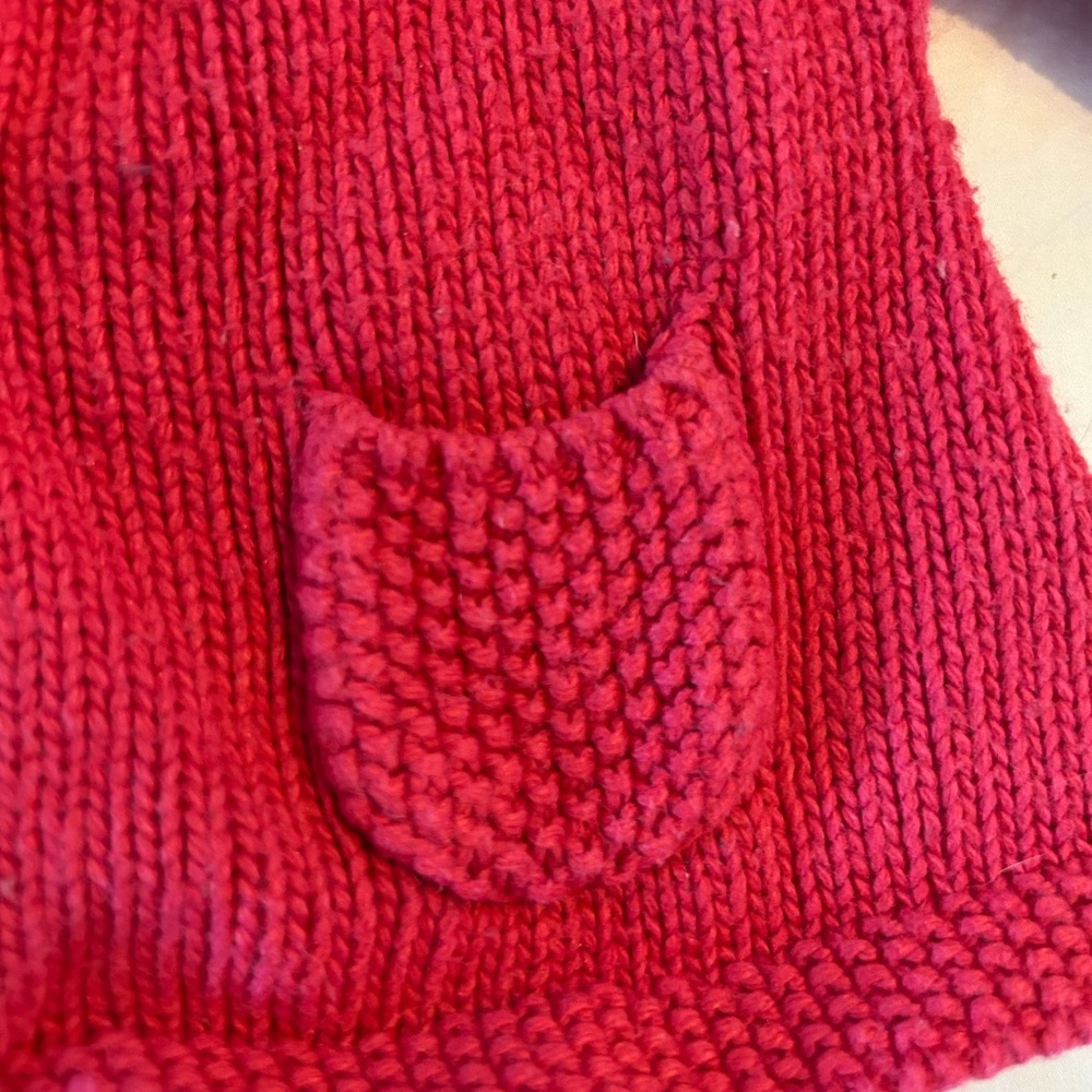 Baby Boden Magenta Cardigan - Picture 5 of 5
